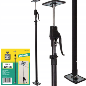wolfcraft 4042000 Étai de Plafond Téléscopique, Charge 30 kg, 1,6-2,9 m